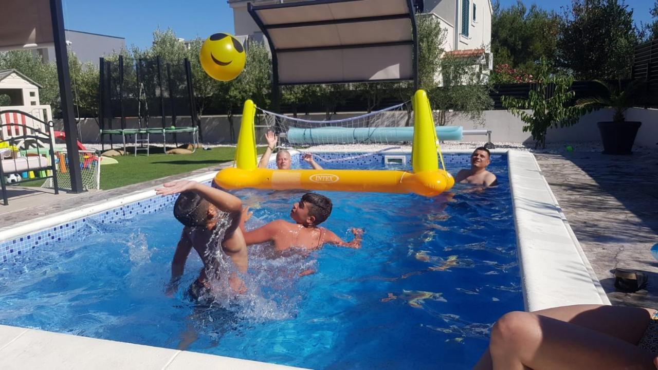 Villa Fides With Private Pool, Garden And Sea View Kastel Novi Exterior photo