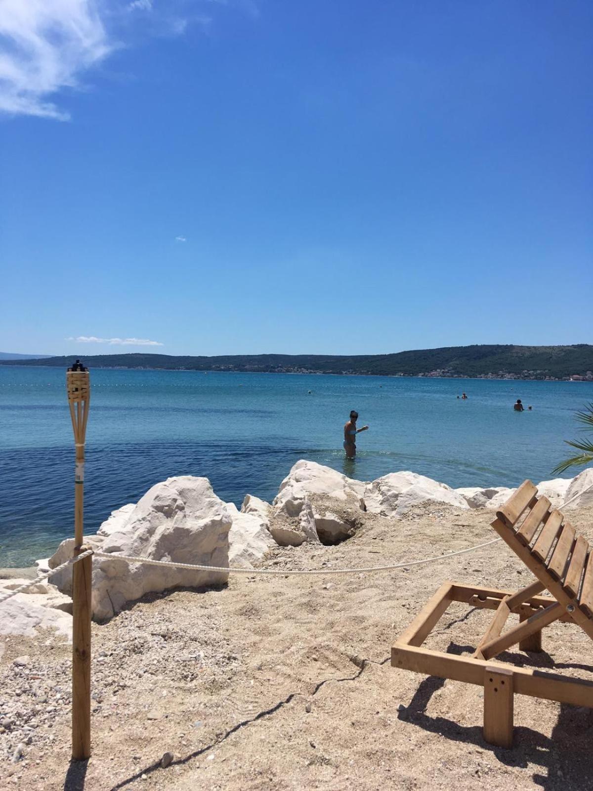 Villa Fides With Private Pool, Garden And Sea View Kastel Novi Exterior photo